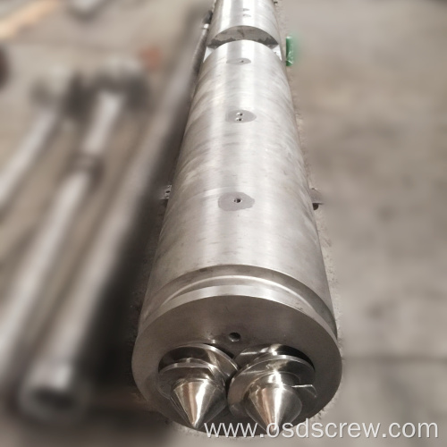 screw barrel for Bausano MD 125/30 PLUS Parallel twin double screws cylinder-PVC PIPE PROFILE bimetallic